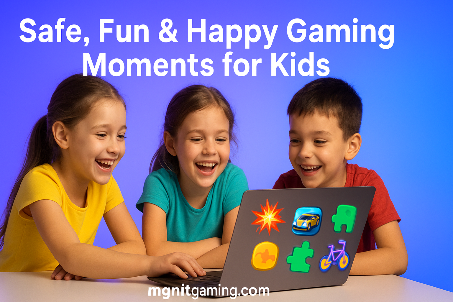 Happy Gaming Moments | How Kids Enjoy Safe & Fun Games on mgnitgaming.com”
